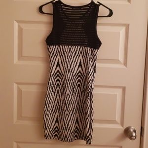 Black and white Dress